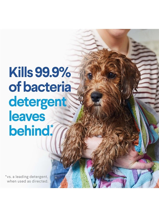Clorox معقم الملابس، يقتل 99.9% من البكتيريا المسببة للرائحة على الملابس، 80 أونصة سائلة، عبوة من 2 - Image 3