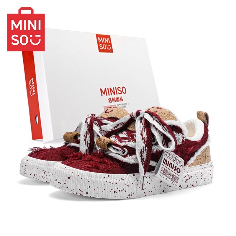 Miniso [Miniso] Men’s Summer New Arrival Niche All-Match Color-Block Sneakers, Couple’s Style, Thick Sole, Lightweight and Breathable - Image 2