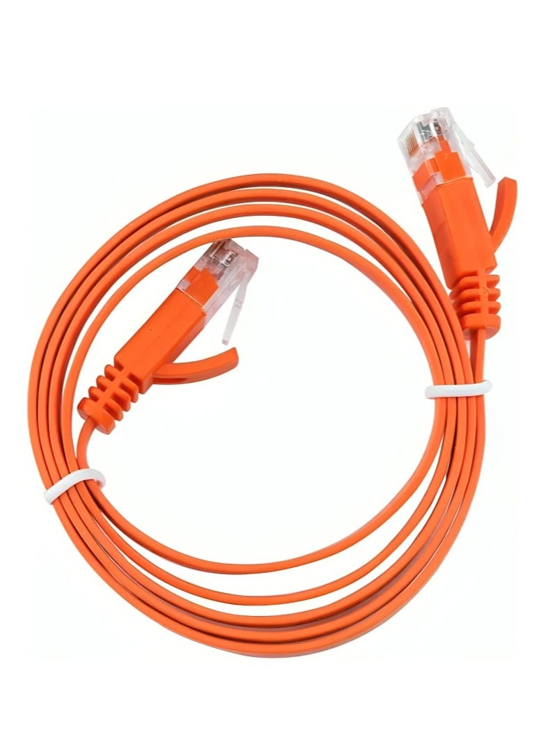 SmarTLink Flat Patch Cord RJ45 Network Interface Fully Compatible for Router and TV Box Notebook and Smart TV and Desktop 2 Meter - Image 2