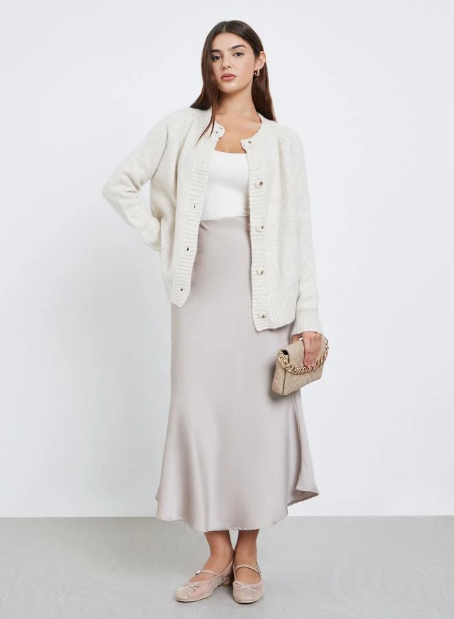 ستايلي كارديجان محبوك بأزرار غلق