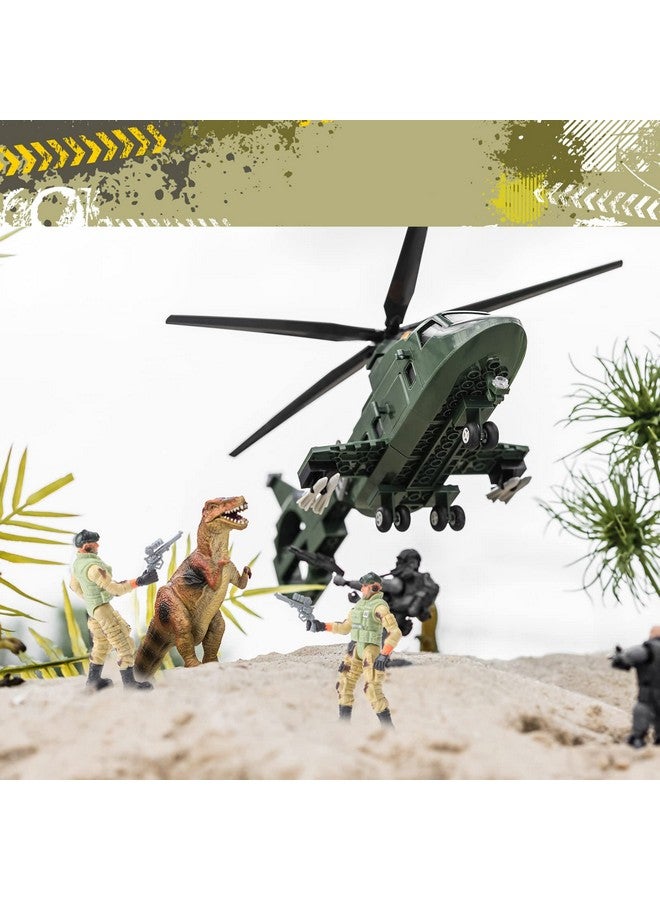 Tuanse 26 Pcs SWAT Team and Military Action Figures Playset With Weapons, Army Toys for Kids Boys Girls - Image 3