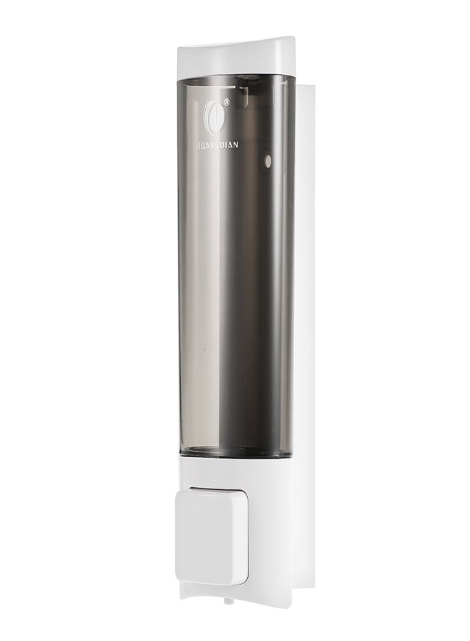 CHUANGDIAN Manual Hand Soap Dispenser Wall Mount Liquid Shampoo Shower Gel Dispenser Hand Cleanser Washroom Lotion Dispenser for Bathroom Restroom Hotel 200ml - Image 1