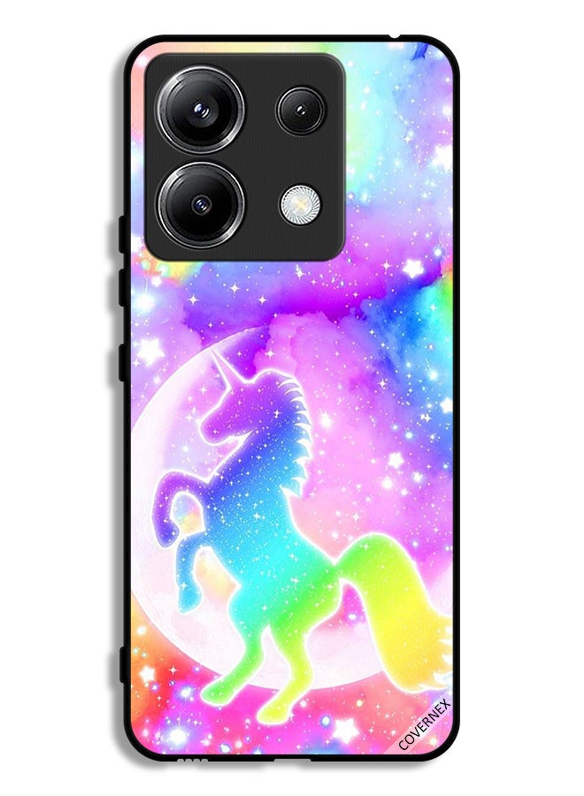 Covernex Xiaomi Redmi Note 13 Pro 5G Protective Case Cover Rainbow Unicorn - Image 1