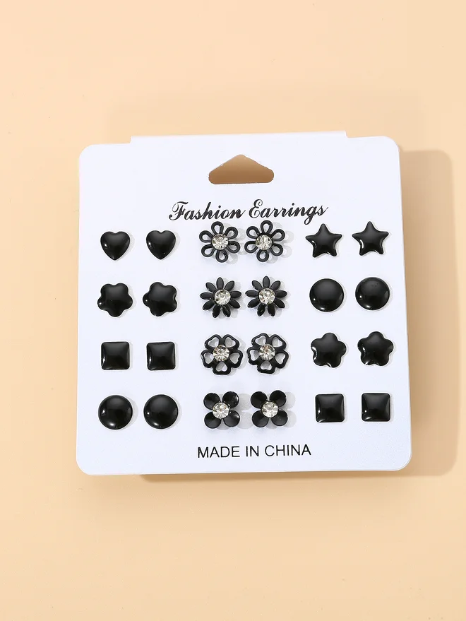 Take Two Take Two Set of 12 - Assorted Earrings
