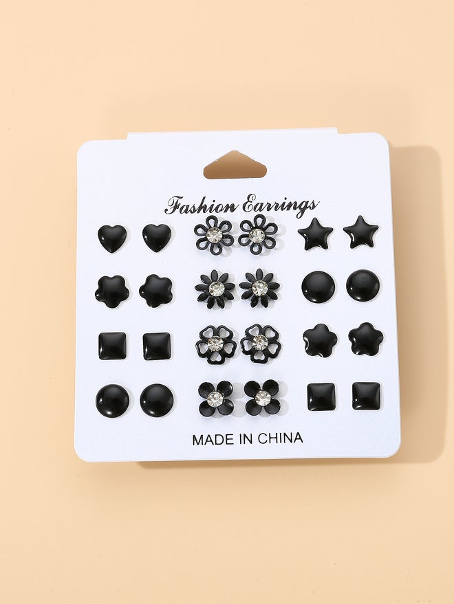 Take Two Set of 12 - Assorted Earrings - Image 3