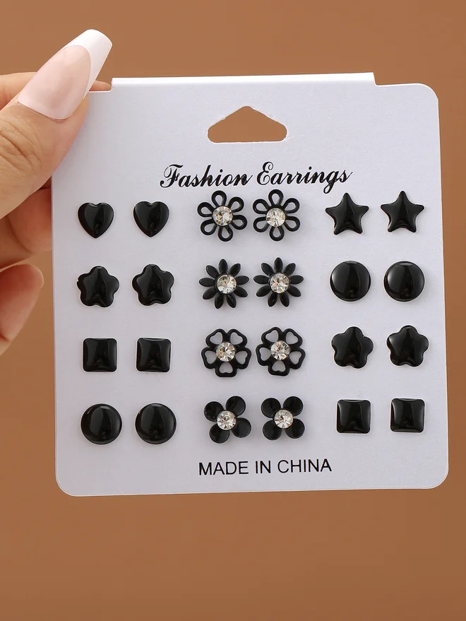 Take Two Take Two Set of 12 - Assorted Earrings
