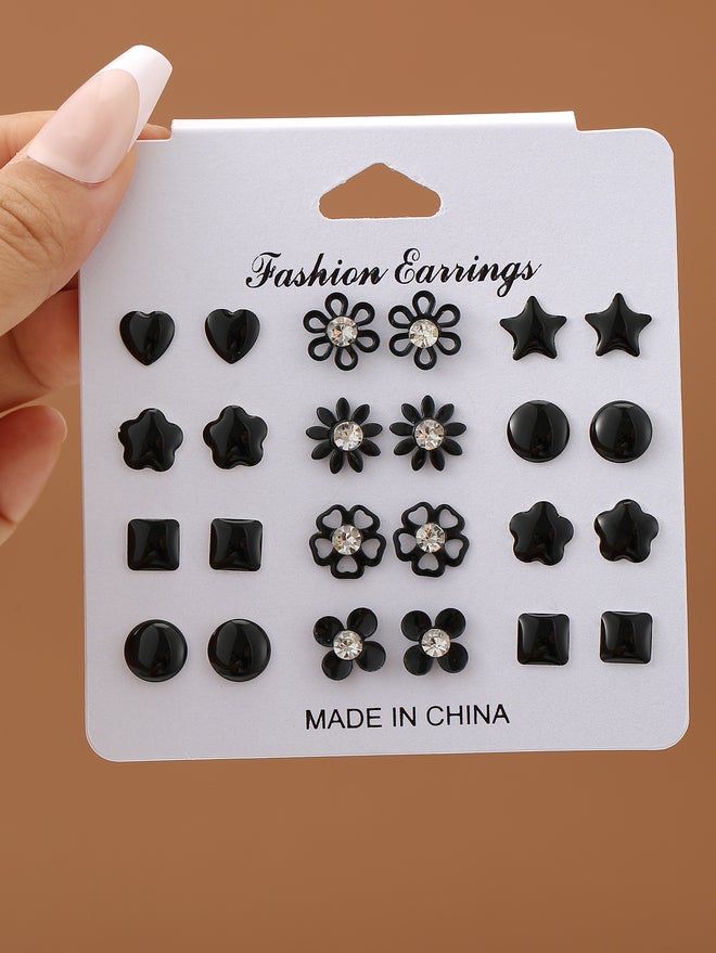 Take Two Set of 12 - Assorted Earrings - Image 4
