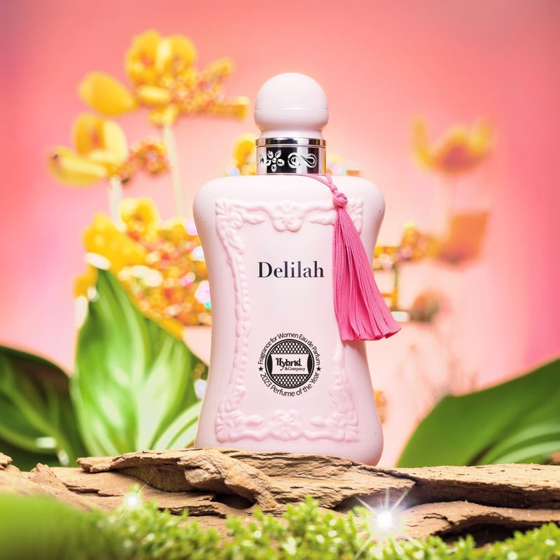 Hybrid & Company Delilah Compelling Captivating Fragrance For Women Floral Scent Womens Perfume, 3.4 Fl Oz - Image 4