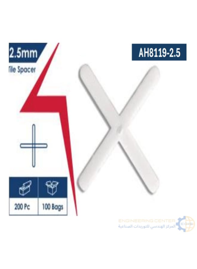 Apt 2.5 mm ceramic cross bag, 200 APT bag 