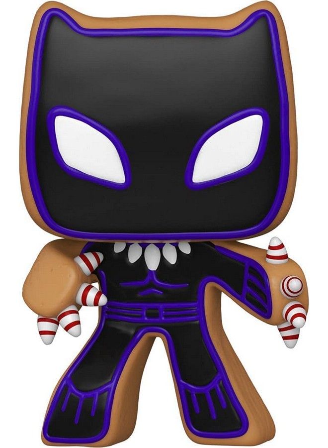 Funko Pop! Marvel: Gingerbread Black Panther Bundled With Ecotek Pop Protector - Image 3