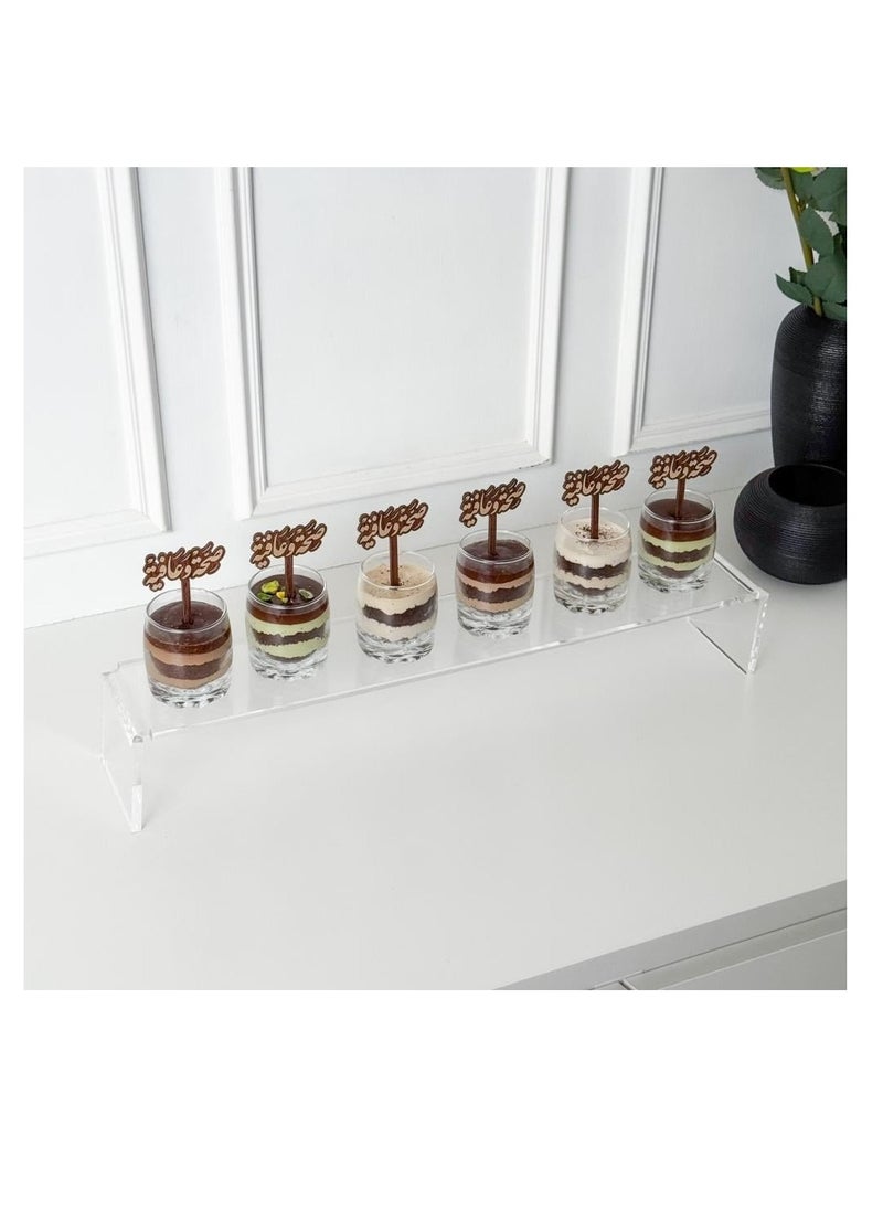 Story Of Candle - A welcome sticker with the words “Health and Wellness”, 6 pieces  Brown - Image 1