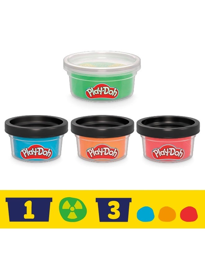 Play-Doh مجموعة ألعاب أطفال مارفل هالك سماش وسكويش مع تمثال عمل مرن وإكسسوارات، ألعاب خيال للصبية والفتيات من 4 سنوات وما فوق - Image 3