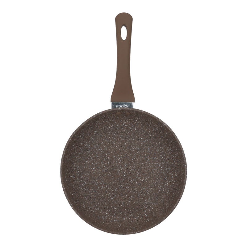 Rocky Al Saif Gallery Granite Cookware (Rocky), 26cm - Brown - Image 3