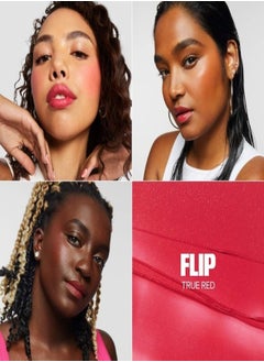 MILK MAKEUP Milk Makeup Lip and Cheek Tint - Pigmented Cream Stick - Natural Vegan Formula - 6ml (Flip - True Red)  - Image 2