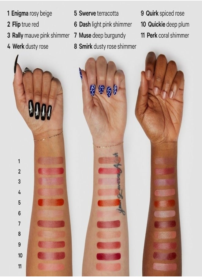 MILK MAKEUP - Milk Makeup Lip and Cheek Tint - Pigmented Cream Stick - Natural Vegan Formula - 6ml (Flip - True Red) - Image 1