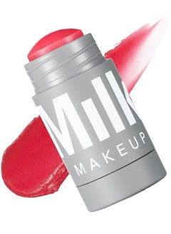MILK MAKEUP Milk Makeup Lip and Cheek Tint - Pigmented Cream Stick - Natural Vegan Formula - 6ml (Flip - True Red)  - Image 1