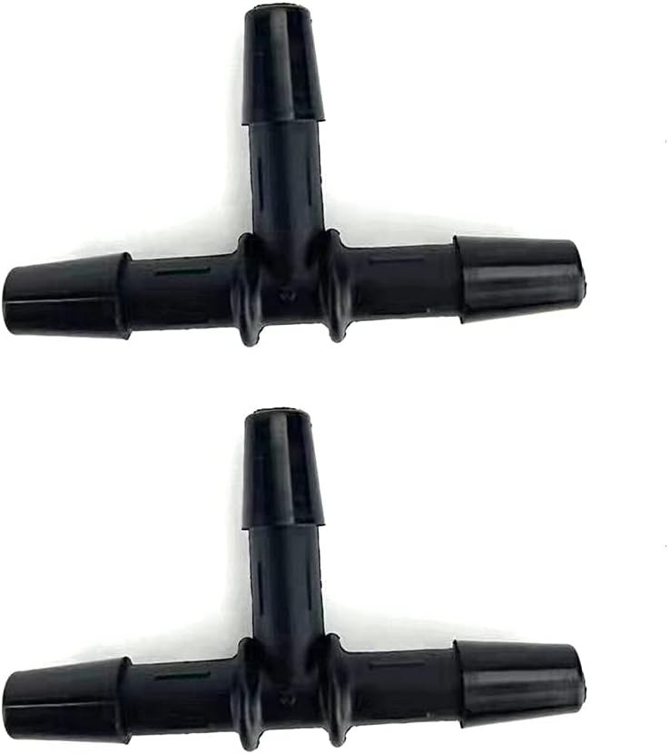 KDP Automotive Heater Hose Connector, Barb Tee (T-1/4“X1/4“X1/4“(Tee: 6X6X6MM), pack of 2 - Image 4