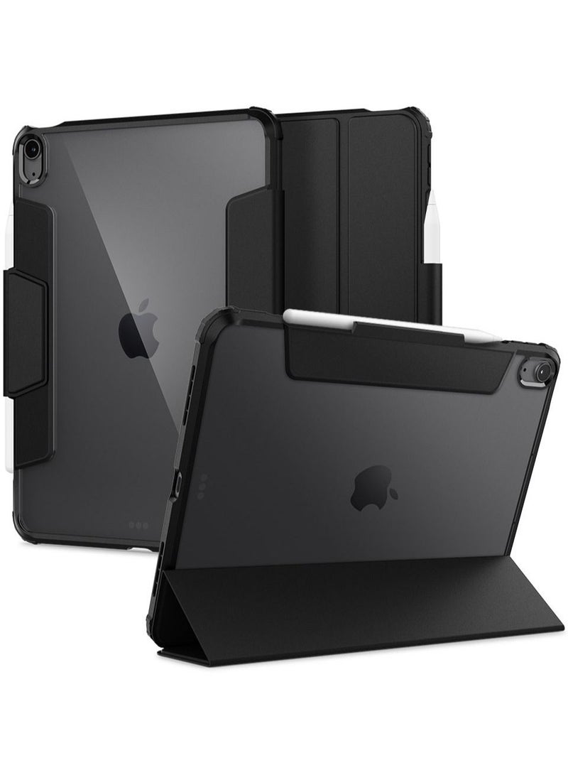 Spigen Ultra Hybrid Pro Case Cover for iPad Air 11inch M4 (2026) M3 (2025), M2 (2024), 5th/4th Gen (2022/2020) 10.9inch with Pencil Holder – Black - Image 1