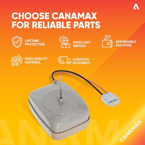 Canamax Premium WR60X10141 Refrigerator Evaporator Fan Motor Replacement for WR60X23584 WR60X31522 AP5955766 PS10063450 WR60X10138 - Compatible with GE Hotpoint Kenmore - Image 4