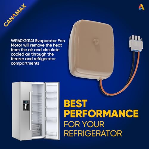 Canamax Premium WR60X10141 Refrigerator Evaporator Fan Motor Replacement for WR60X23584 WR60X31522 AP5955766 PS10063450 WR60X10138 - Compatible with GE Hotpoint Kenmore - Image 5