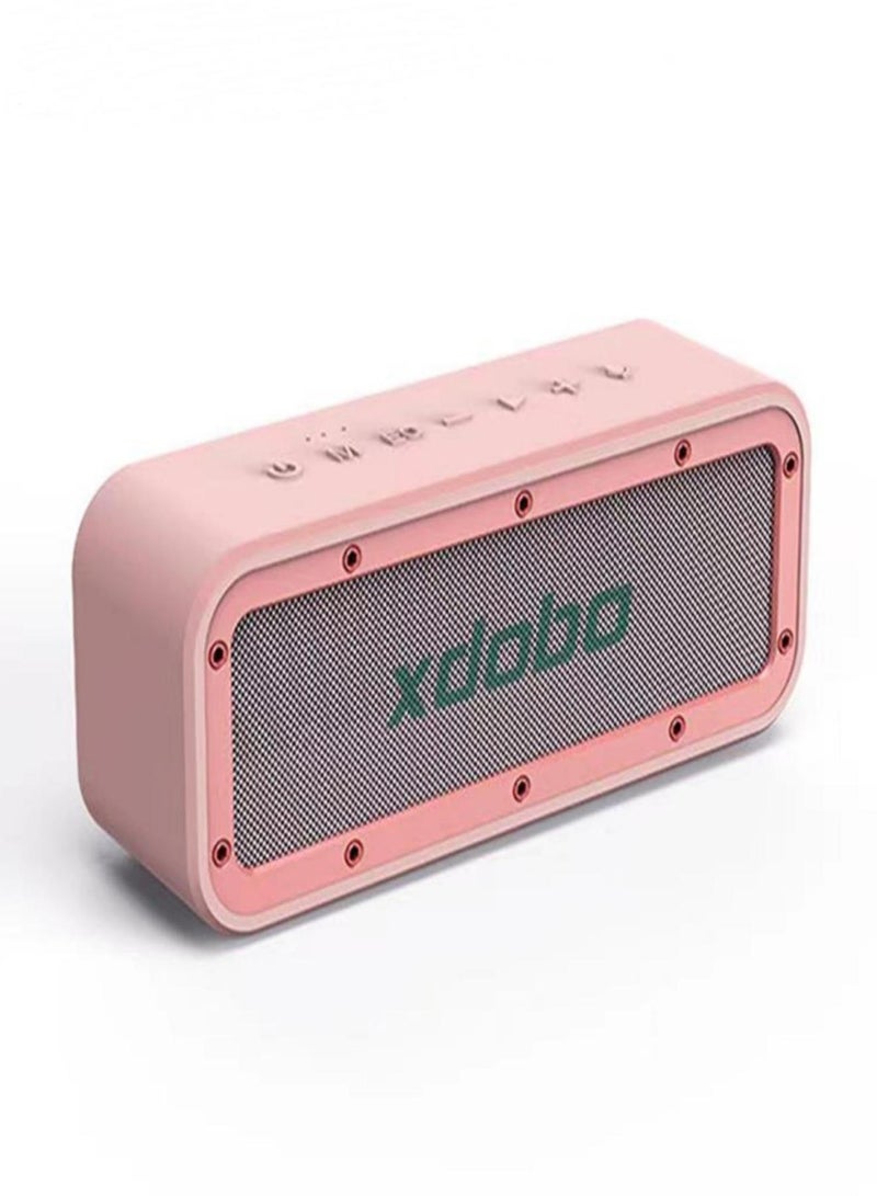 XDOBO Wake 1983 BT speaker IPX7 waterproof portable subwoofer wireless card insertion desktop speaker supports BT5.0/TF card/AUX audio/TWS interconnection - Image 1