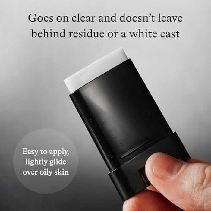 Harry's Anti-Shine Stick for Oily Skin - (2 Pack) 0.35 oz - Controls and Absorbs Oil for Matte Finish - Facial Skin Care for Men - Image 4