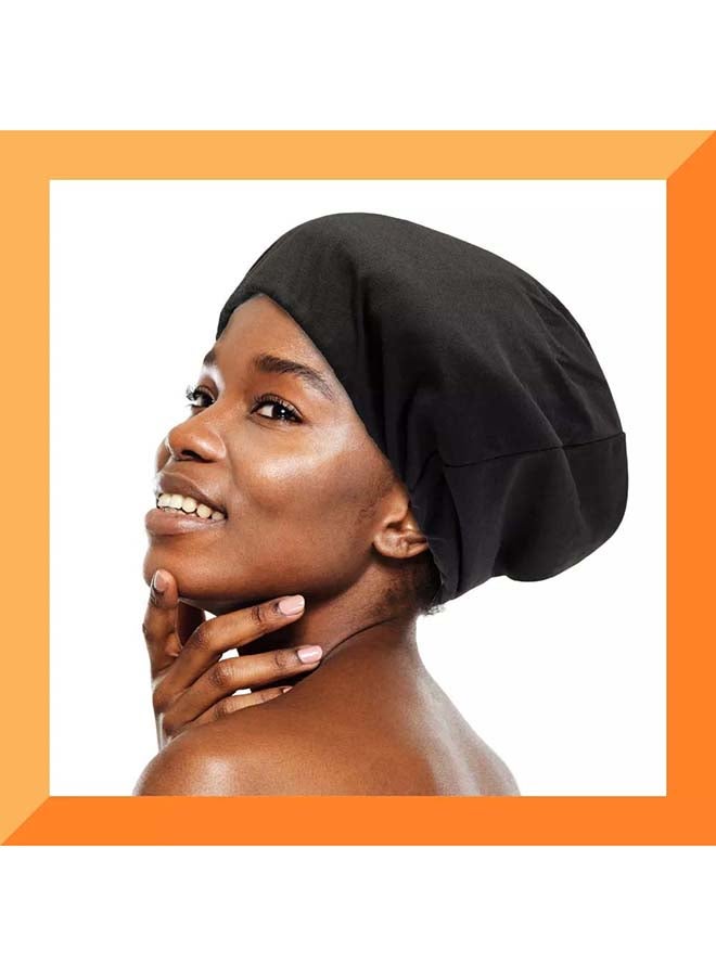 Cantu Satin Lined Cap Black - Image 5
