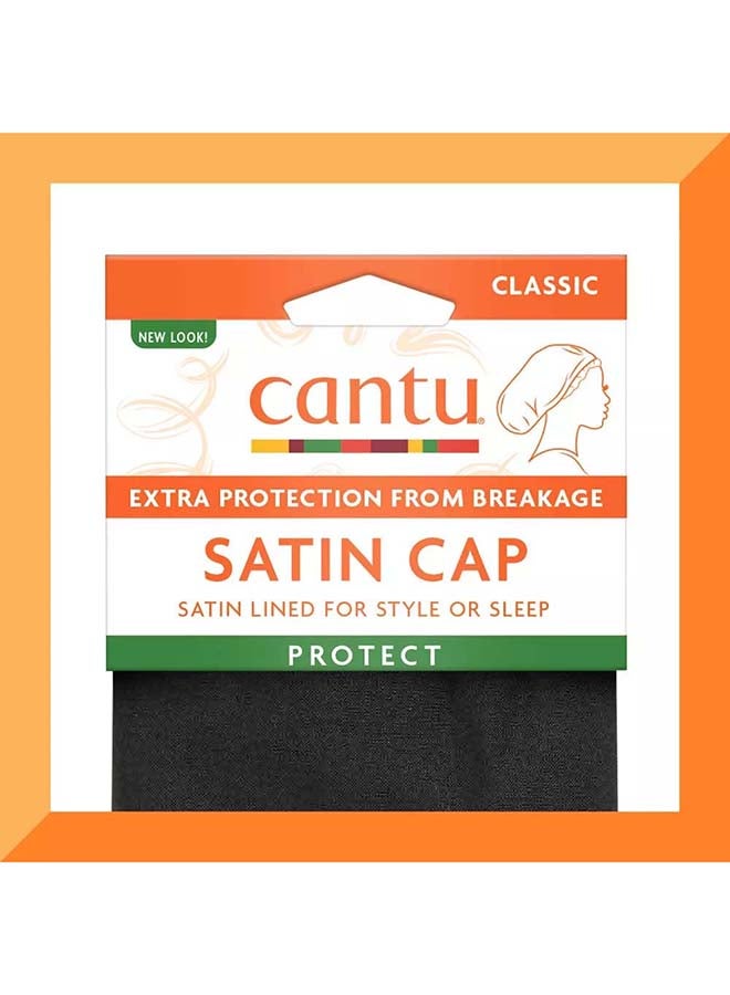 Cantu Satin Lined Cap Black - Image 3