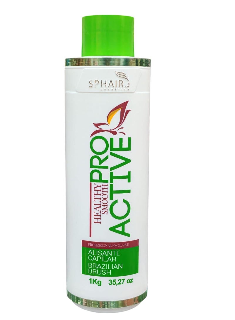 Sphair Cosmetics Sphair Pro Active Brazilian Hair Straightening Cream – 1kg – Professional Smooth & Straight Formula - Image 1