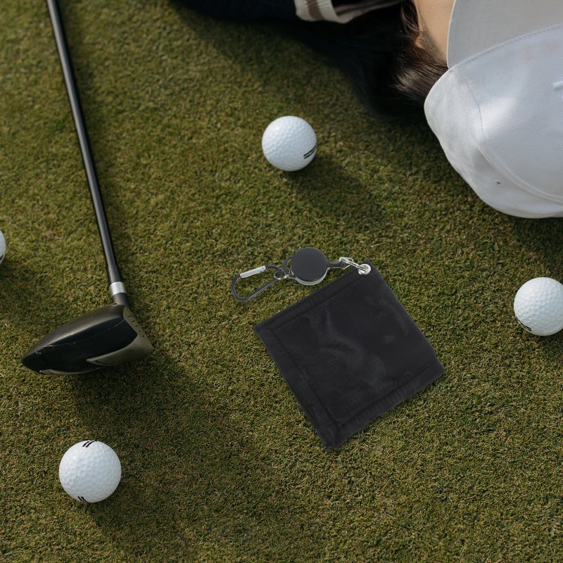 Professional Golfs Portable Reusable Golfs Cleaning Cloth - Image 4