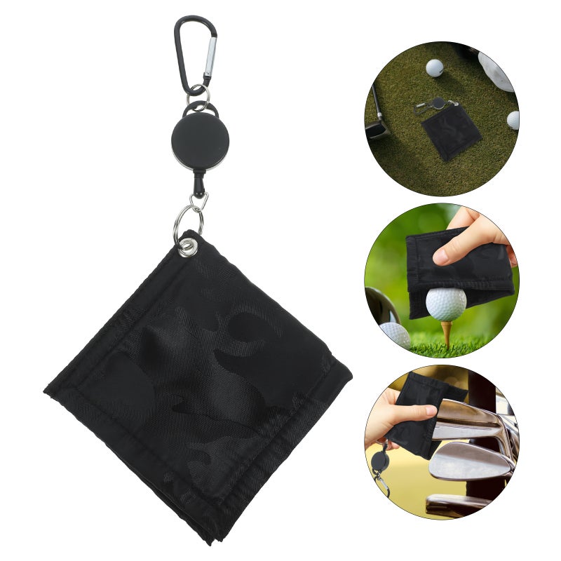 Professional Golfs Portable Reusable Golfs Cleaning Cloth - Image 3