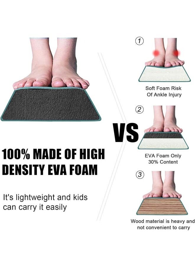 L&E 8ft Folding Balance Beam, Portable Gymnastics Beam Equipment with Non Slip Rubber Base & Suede Cover for Training/Practice/Professional Home Exercise  - Image 5