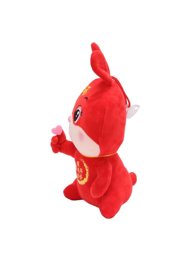 Thoraya Soft Plush Bunny Toy Children Adult Cute New Year Stuffed Animal Toy Doll Home Decoration 10.2 Inch Open Eyes  - Image 2