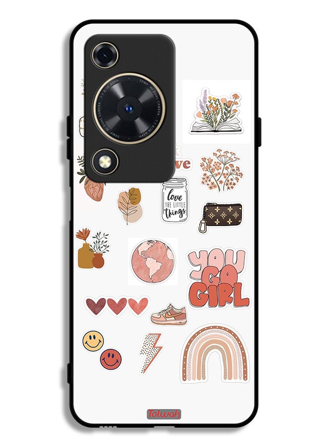 Tolwak Huawei Nova Y72S Protective Case Cover You Go Girl