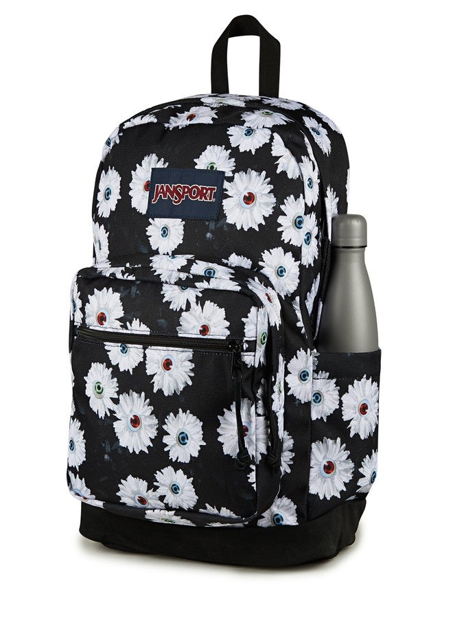 JanSport Right Pack Backpack - Durable Daypack with Padded 15" Laptop Pocket, Eyeball Blossom, One size - Image 2