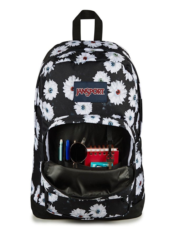 JanSport Right Pack Backpack - Durable Daypack with Padded 15" Laptop Pocket, Eyeball Blossom, One size - Image 4