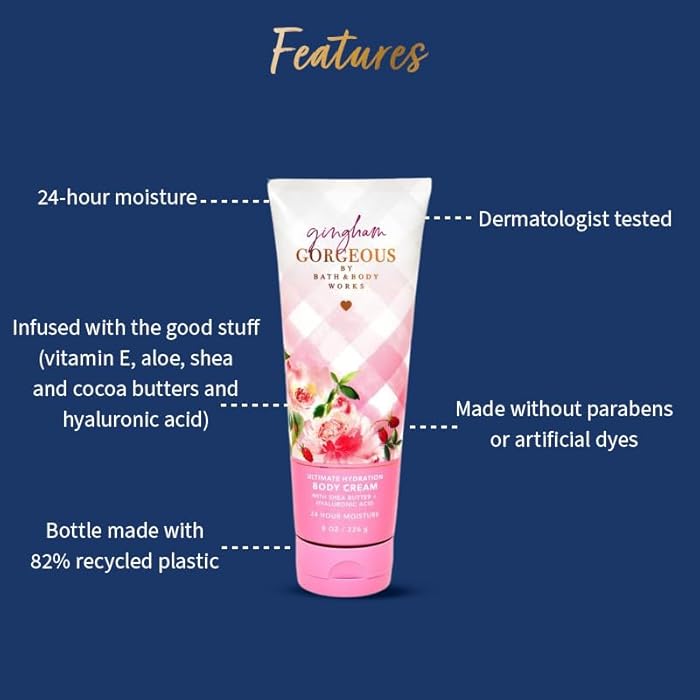 Bath & Body Works Gingham Gorgeous Ultimate Hydration Cream - Image 3