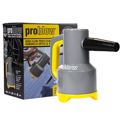 Chemical Guys مجفف وم blower محترف محمول Chemical Guys EQP403 ProBlow عالي التدفق (مجفف غسيل السيارات) للسيارات والشاحنات وسيارات الدفع الرباعي والمركبات الترفيهية والفناء والمرآب والمنزل والعمل والمزيد - Image 1