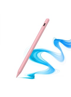 JAMJAKE Stylus for Apple iPad Pencil(5X Faster Charge & More Tips), Pencil for Apple iPad Compatible with iPad 6-10th Gen, iPad Air 3-5, iPad Mini 5/6, iPad Pro 11"/12.9", Double Tap Turn On/Off - Pink  - Image 1
