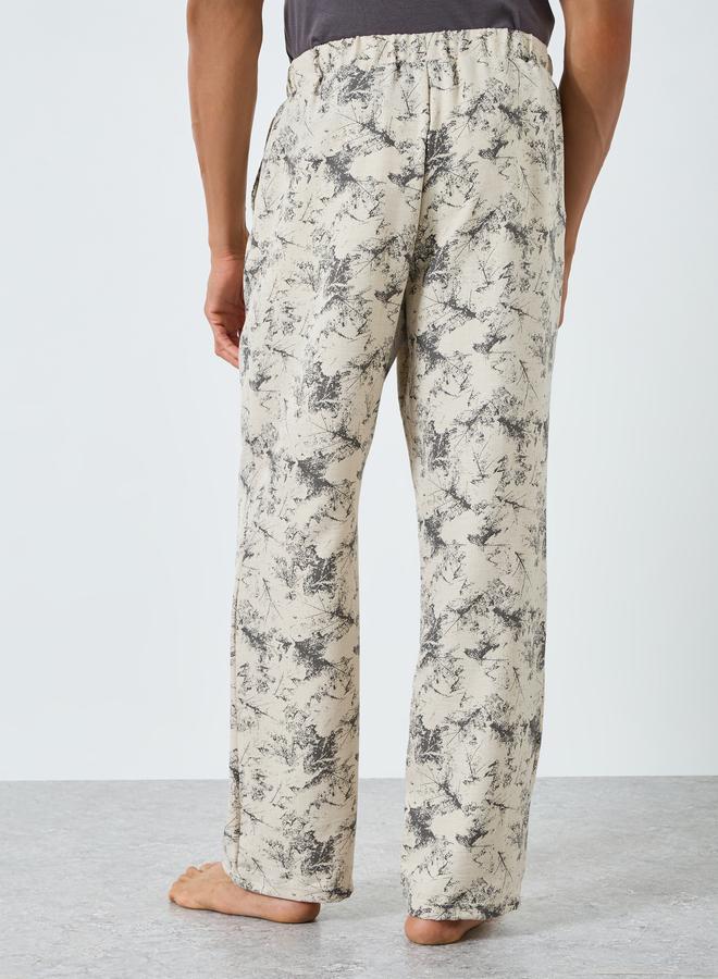 Styli Men Relaxed Fit Printed Pyjama - Image 4