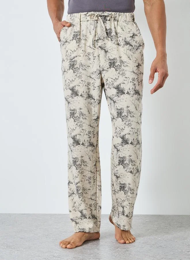 Styli Men Relaxed Fit Printed Pyjama