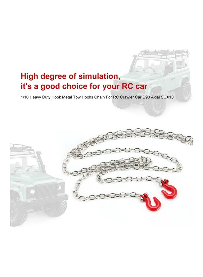 NIBEMINENT Hooks Chain For RC Crawler Car 7.5 x 3 0.5cm - Image 1