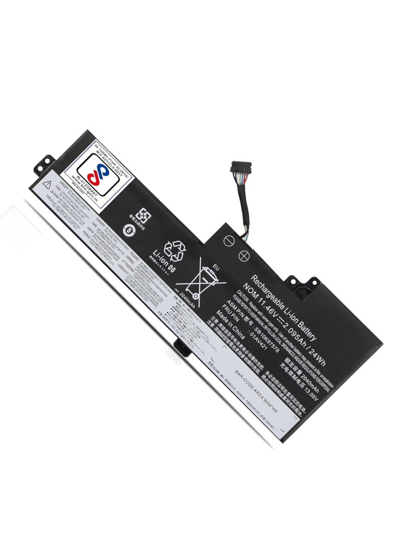 01AV421 01AV419 01AV420 01AV489 Laptop Battery Replacement for Lenovo ThinkPad T470 A475 T480 A485 TP25 Series SB10K97578 SB10K97576 SB10K97577 Laptop Battery - Image 2