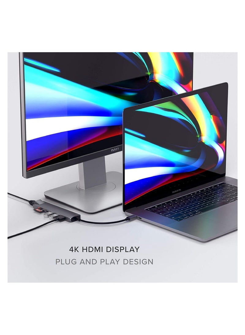 USB-C Slim Multi-Port with Ethernet Adapter - Image 3