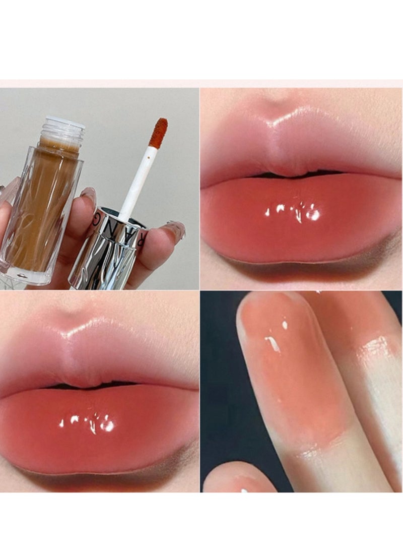 HERORANGE mirror lip gloss moisturizing lasting and easy to color lip gloss 05 - Image 3