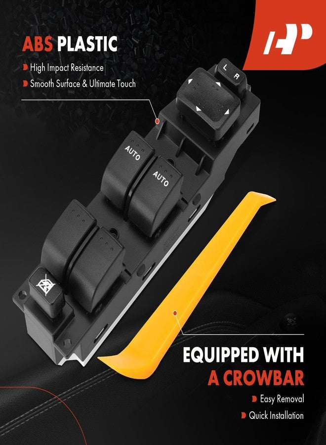 أ-بريميوم مفتاح نافذة كهربائية رئيسي من A-Premium متوافق مع مازدا CX-9 موديلات 2007، 2008، 2009، 2010، جهة السائق الأمامية اليسرى - Image 5