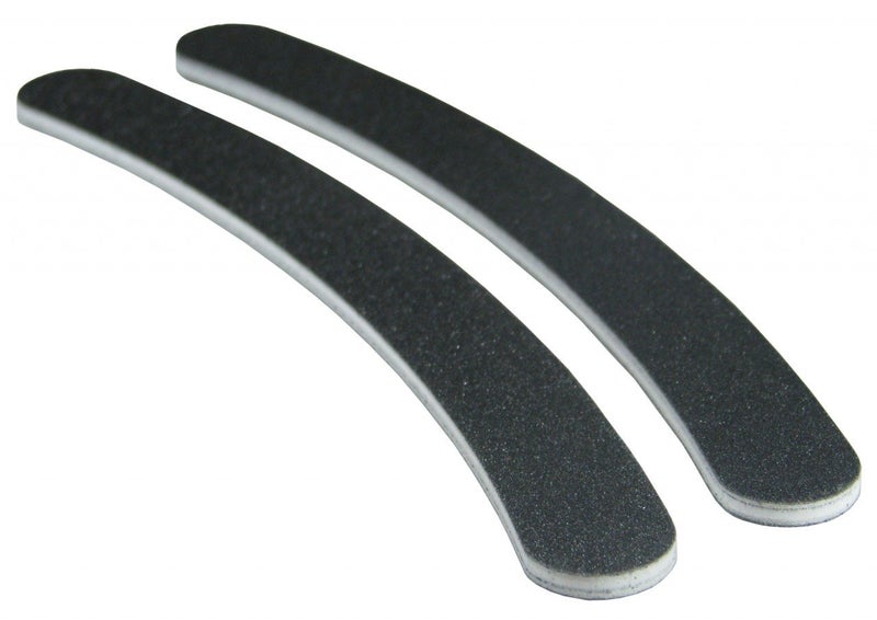 Premium Black 100180 Banana Washable Nail File 12 Pack