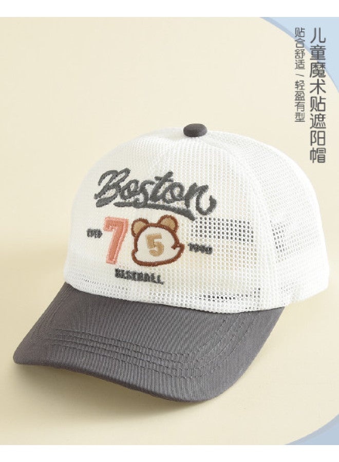 Bumblebee kids Hat Outdoor Boys Sun Hat Student Sports Cap Breathable Snapback - Image 1