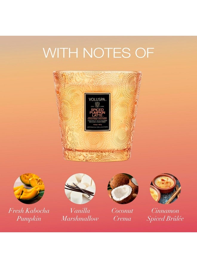 Voluspa Voluspa Spiced Pumpkin Latte, 2 Wick Boxed Hearth Candle, 16.5 Ounce, 60 Hour Burn Time, Coconut Wax for Clean Burning, Handcrafted in The USA  - Image 3