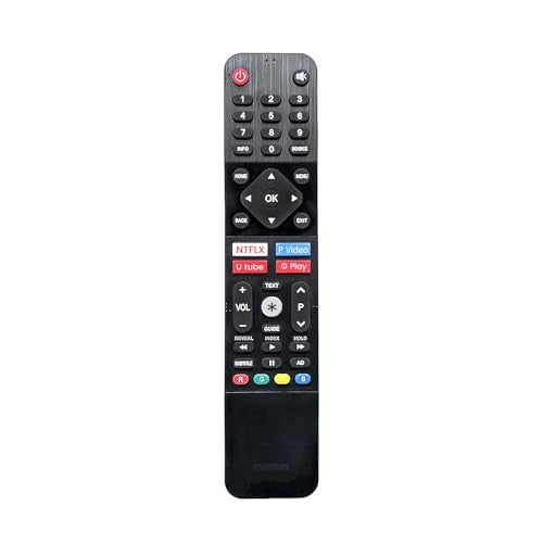 marman® Compatible with Motorola Tv Remote Control Original for Smart 4K QLED UHD OLED TV Without Voice Command and Google Assistant with Streaming App's- No Programming is Required - Image 1